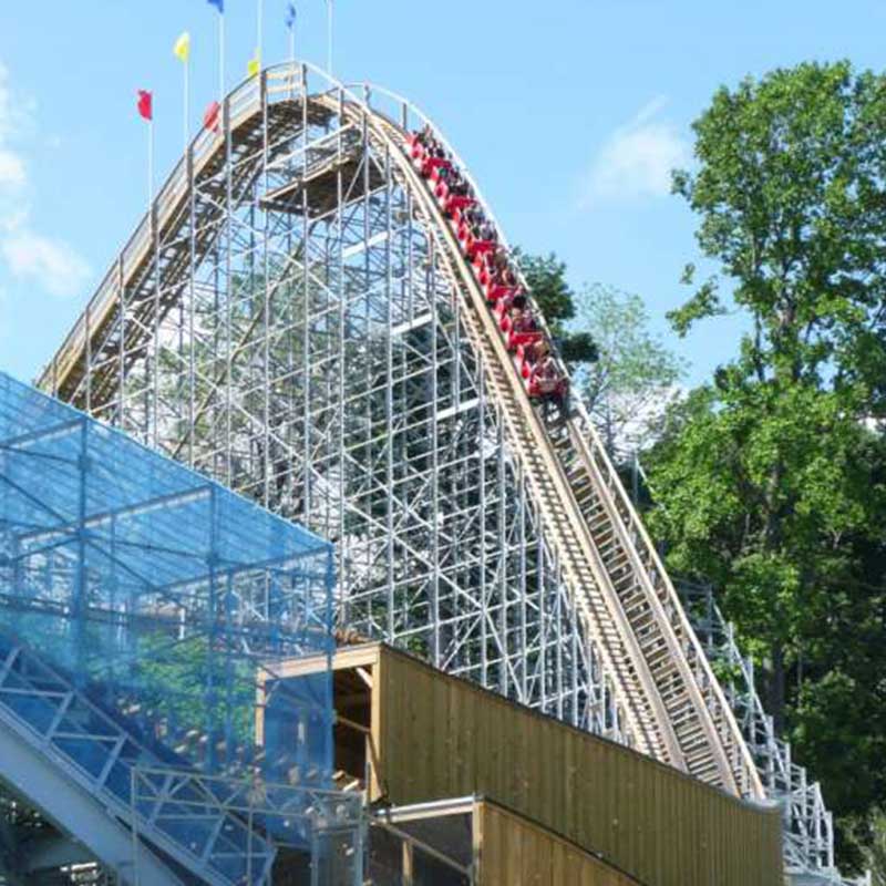 Top 10 Wooden Coasters Of 2017 - Philadelphia Toboggan Coasters, Inc.